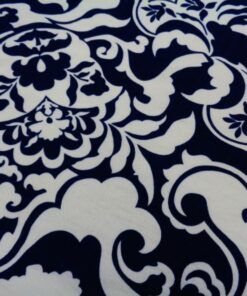 Alternative view of Viscosa estampada – Serie Vesubio Marino