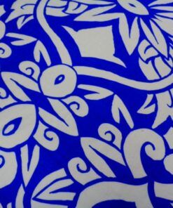 Alternative view of Viscosa estampada – Serie Merlin Azulon