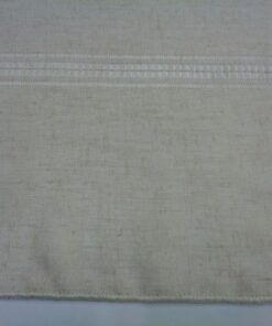 Visillo Rustico Vainicas -  Serie Selina Beige